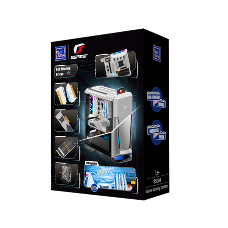 Klocki konstrukcyjne Pantasy PC Komputer do gier X iGame 1000 elementów