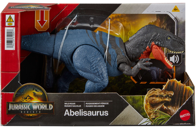 Jurassic World Odrodzenie Figurka Dinozaur Abelisaurus 25 cm Dźwięk
