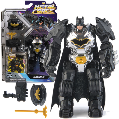 DC Comics Metal Force mała figurka Batman czlowiek nietoperz Nocny Rycerz lalka 12 cm