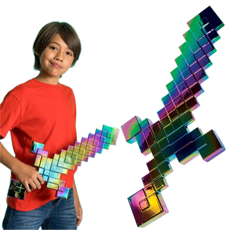 Minecraft miecz netherytowy 51 cm do stroju karnawałowego 15 rocznica śliski