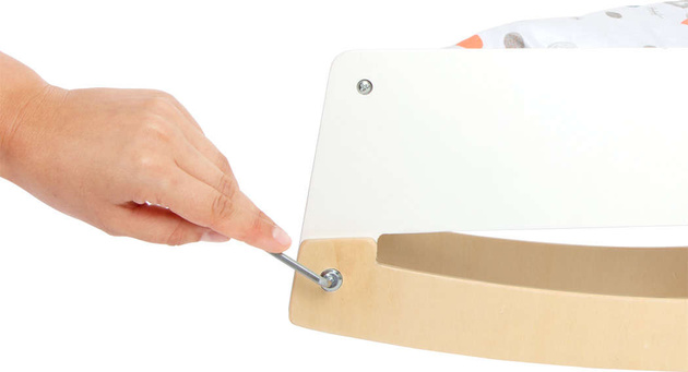 Small Foot 11813 Kołyska dla lalek Drewniana