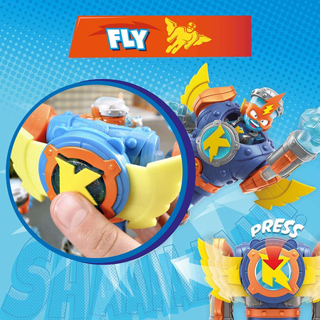 SuperZings SuperThings figurka Superbot Kazoom Power 15 cm