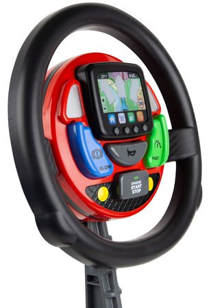 OUTLET Kierownica Interaktywna Dla Dzieci Dźwięk Światło Symulator jazdy Casdon PO ZWROCIE