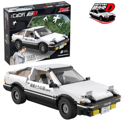 Klocki konstrukcyjne CaDA Samochód Auto wyścigowe Initial-D AE86 Toyota Trueno 1324 elementy 