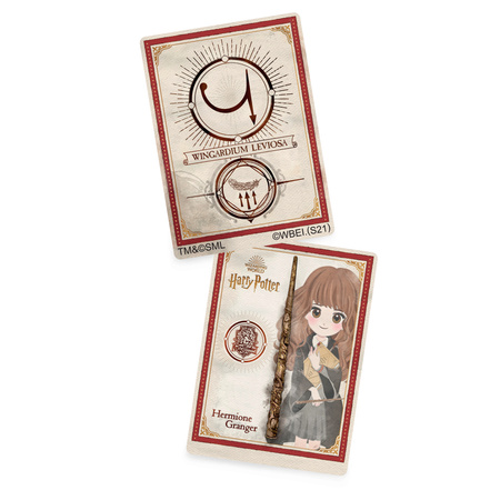Harry Potter Magiczna różdżka Hermiony Granger z kartą zaklęcia