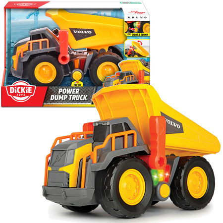 Wywrotka Volvo Construction światło i dźwięk