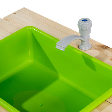 EXIT Aksent Drewniana piaskownica 200 x 140 cm kuchnia z akcesoriami