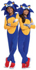 Strój karnawałowy Sonic dla chłopca dziewczynki Jeż Kostium Przebranie 137-149 cm (10-12 lat)