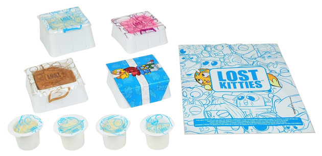 2 x Hasbro Lost Kitties Zagubione Kotki 2 x 5-pak Duży Zestaw figurki niespodzianki mleko mleczko