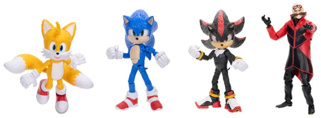 Figurka Sonic 3 The Hedgehog 12,7 cm