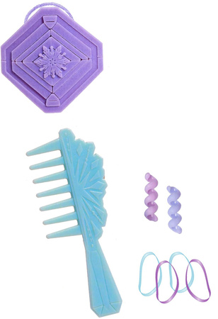 Lalka Głowa do czesania i stylizacji włosów Księżniczka Disney Elsa Kraina Lodu +akcesoria