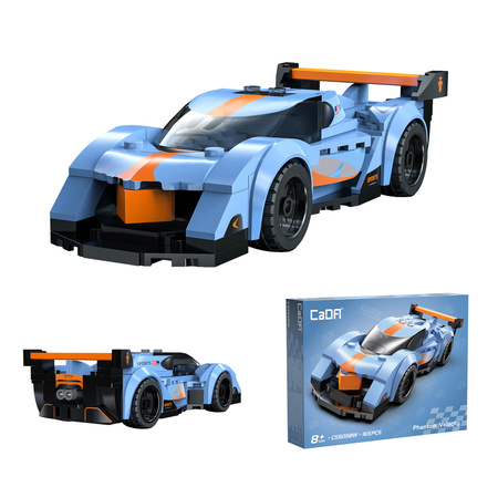 Klocki konstrukcyjne CaDA wyścigówka Samochód wyścigowy Phantom Velocity Auto sportowe 165 elementów