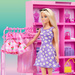 Barbie duży zestaw Szafa Marzeń z lalką przenośna garderoba Dream Closet 25+ elementów
