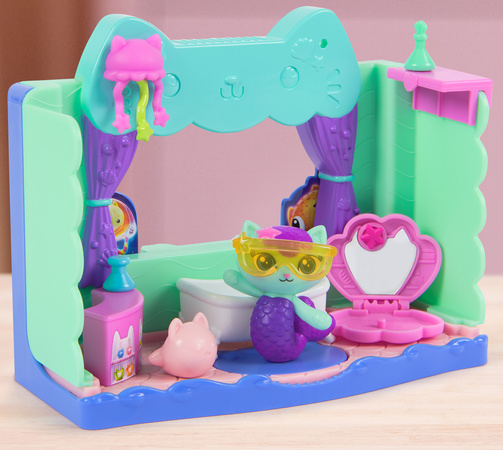 Koci Domek Gabi Film Zestaw Spa Syrenkotki Gabby's Dollhouse the Movie