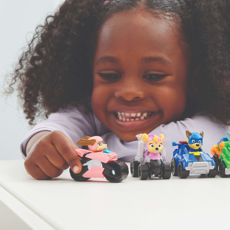 Psi Patrol The Mighty Movie Wielki Film Mini pojazdy 7 pack Samochodziki kolorowe autka