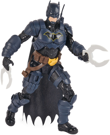 DC Comics Batman duża figurka lalka mroczny rycerz 30 cm + akcesoria 17 elementów