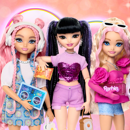 Barbie Dream Besties Daisy Jean Lalka modowa + akcesoria