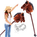 Hobby Horse Thunder Koń na drewnianym kiju do galopowania z dźwiękiem