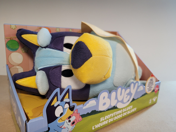 OUTLET Bluey Pluszak Interaktywny Maskotka Sleepytime 30 cm WADLIWY