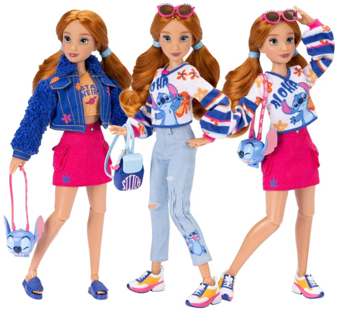 Disney ILY 4ever modna lalka z motywem Stitch i zestawem akcesoriów 30 cm