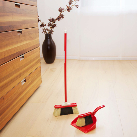 Zestaw Do Sprzątania Miotła Zmiotka Szufelka Dla Dzieci 60 Cm Klein