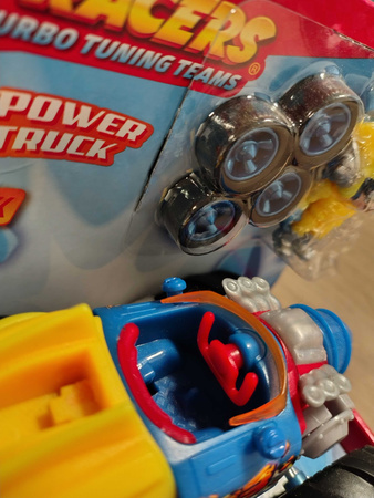 OUTLET Zestaw T-Racers Power Trucks Turbo Digger Pojazd 2w1 PRODUKT USZKODZONY