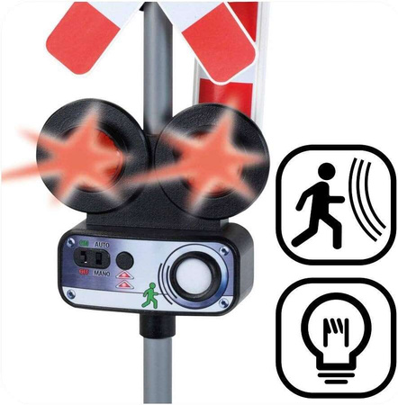 Znak Drogowy Przejazd kolejowy Nauka ruchu drogowego Sygnalizacja świetlna 78 cm Klein