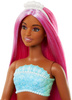 Lalka Barbie Syrenka z pomarańczowym ogonem 