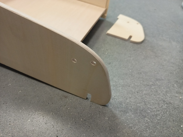 Small Foot Chodzik z drewnianymi klockami WADLIWY