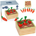 Drewniany sorter Marchewki dopasowanie kształtów 