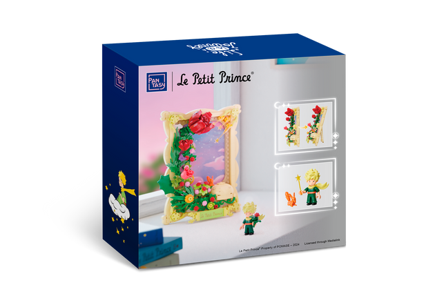 Klocki konstrukcyjne Pantasy Mały Książę Róża Małego Księcia 402 elementy