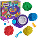 Zestaw Plastyczny Kinetic Sand Kolorowy Piasek kinetyczny 907 g Swirl n' Surprise maszynka do miesznia + akcesoria