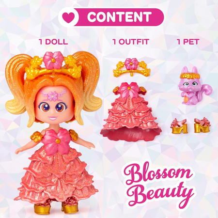 KookyLoos figurka kolekcjonerska z serii Princess Blossom Beauty + akcesoria