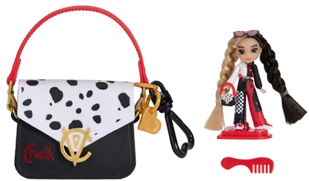 Disney ILY 4ever modna mini lalka z motywem Cruelli 101 Dalmatyńczyków z akcesoriami