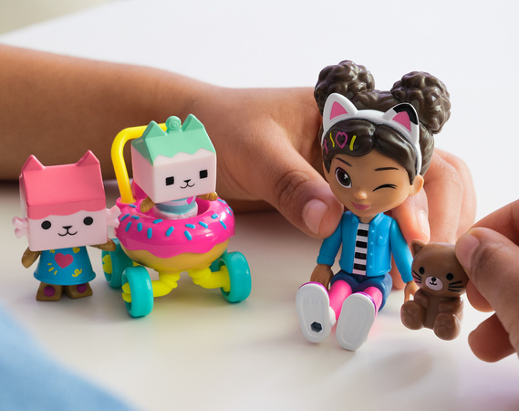 Koci Domek Gabi Zestaw Kocia Opiekunka Gabby's Dollhouse figurki + akcesoria
