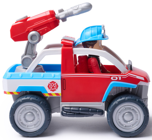 Psi Patrol Fire Rescue Ryder Quad ATV Pojazd Ratunkowy z wyrzutnią i Figurka