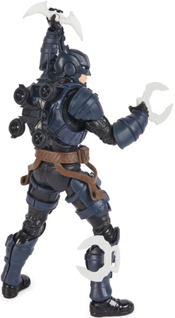 DC Comics Batman duża figurka lalka mroczny rycerz 30 cm + akcesoria 17 elementów