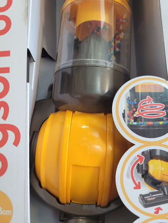 OUTLET Pionowy odkurzacz Dyson dla dzieci zabawkowy Casdon WADLIWY