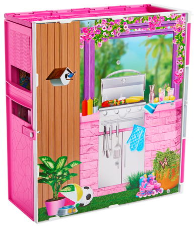 Barbie zestaw składany przenośny domek letni dla lalek Getaway + akcesoria