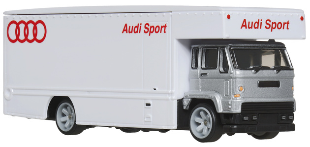 Hot Wheels Premium zestaw pojazdów Team Audi S4 quattro i Fleet Flyer