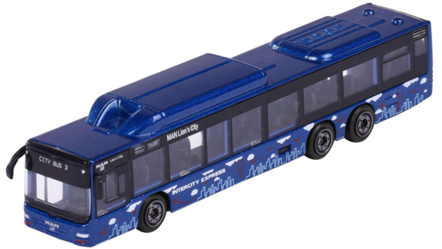 Pojazd miejski MAN Lion's City C Granatowy Autobus Intercity Express