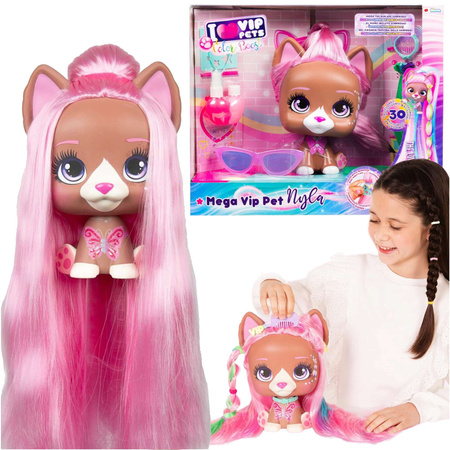 OUTLET I Love VIP Pets - pieski z długimi włosami Duży piesek Nyla 20 cm WADLIWY