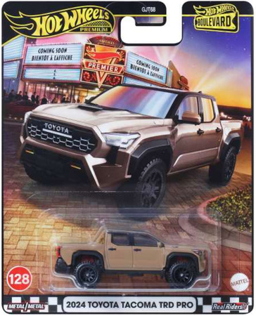 Hot Wheels Premium Boulevard auto 2024 Toyota Tacoma TRD PRO 7,5 cm
