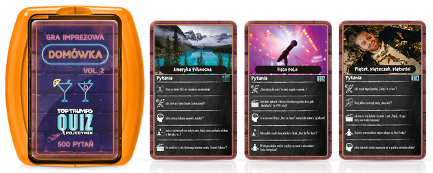Top Trumps Quiz 500 pytań Domówka vol 2