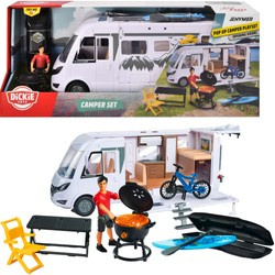 Duży zestaw Kamper wakacyjny pojazd z figurką i akcesoriami Hymer 30 cm