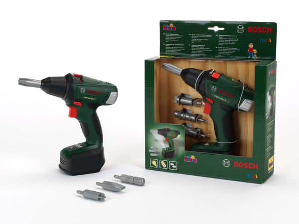 Wiertarko wkrętarka Bosch II ze światłem dla dzieci Klein