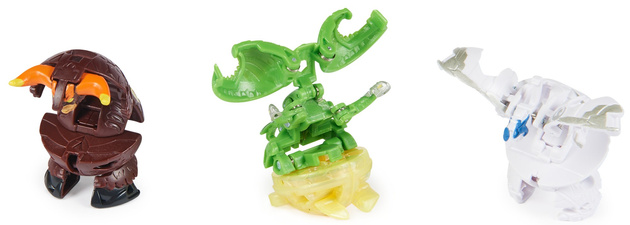 Zestaw Bakugan Starter Pack Gra strategiczna zestaw startowy 3 figurki Special Attack Nillious