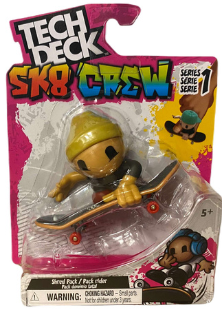 Tech Deck Sk8 Crew S1 zestaw deskorolka+figurka