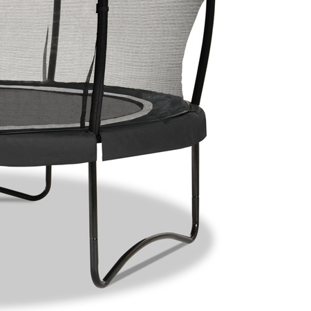 Trampolina ogrodowa z siatką zabezpieczającą Allure Classic 305 cm czarna