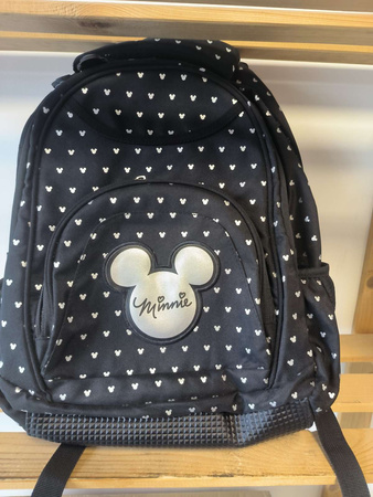 OUTLET Plecak szkolny wielokomorowy BeUniq Myszka Minnie Paso BRAK ZAWIESZKI SUWAKA